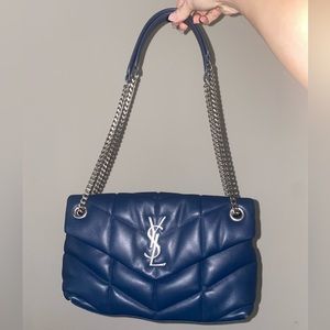 YSL/Yves Saint Laurent Lou Lou Puffer Adjustable Handbag